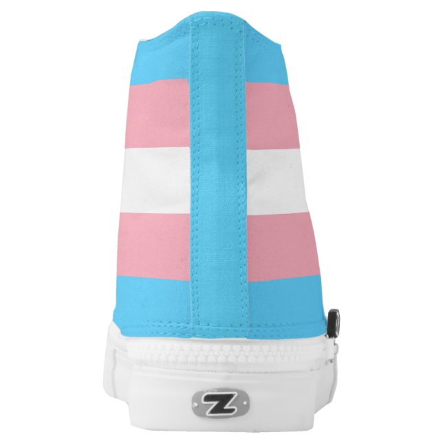 Transgender pride flag High Top Shoes Zazzle
