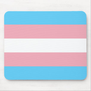 Transgender Pride Flag - LGBT Rainbow Mouse Mat