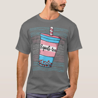 Transgender Pride Flag LGBTQ Gender Equality Trans T-Shirt