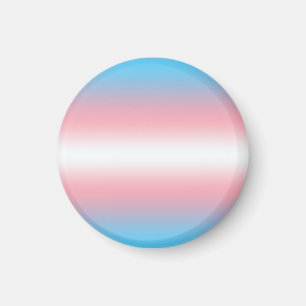 Transgender Pride Flag Pattern Design  Magnet