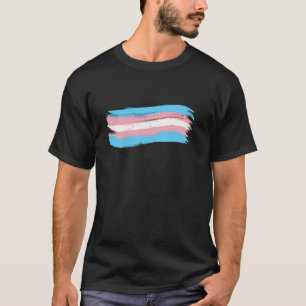 Transgender Pride Flag Pro LGBTQ Equality Rights G T-Shirt