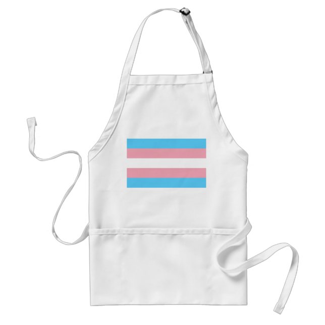 Transgender Pride Flag Standard Apron (Front)