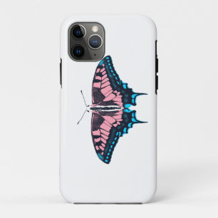 Transgender Pride Flag Swallowtail Butterfly iPhone 11 Pro Case