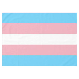 Transgender Pride Flag Tablecloth
