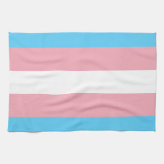 Transgender Pride Flag Tea Towel