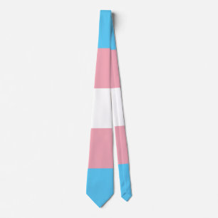 Transgender Pride Flag Tie