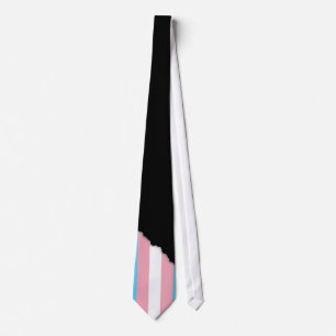 Transgender Pride Flag Tie