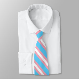 Transgender Pride Flag Tie