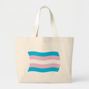 Transgender Pride Flag Tote Bag