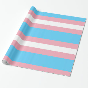 Transgender Pride Flag Wrapping Paper