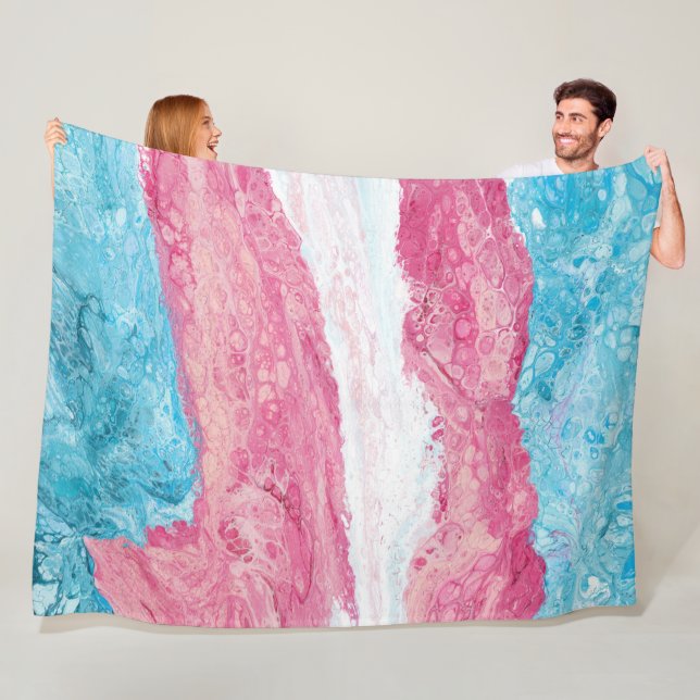 Transgender Pride | Fleece Blanket (In Situ)