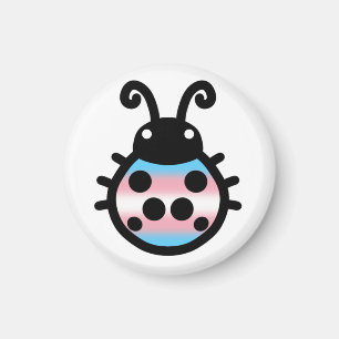 Transgender Pride Ladybug Magnet