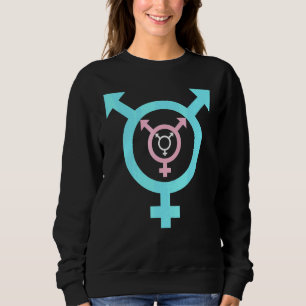 Transgender Pride LGBT Transgenders LGBTQ Transgen Sweatshirt