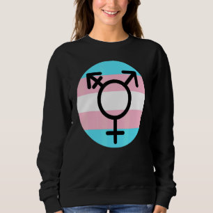 Transgender Pride Lgbtqia Love Men Women Brothers  Sweatshirt