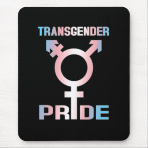Transgender Pride Mouse Mat