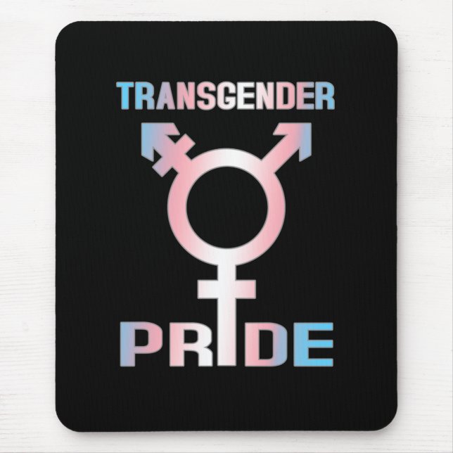Transgender Pride   Mouse Mat (Front)
