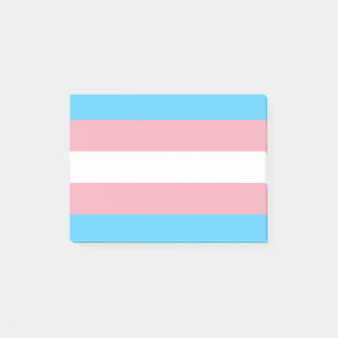 Transgender Pride Post-it Notes