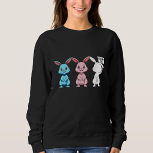 Transgender Pride Rabbits Sweatshirt
