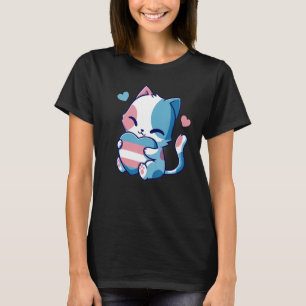 Transgender Purride Feline The Purride LGBT Gay Pr T-Shirt