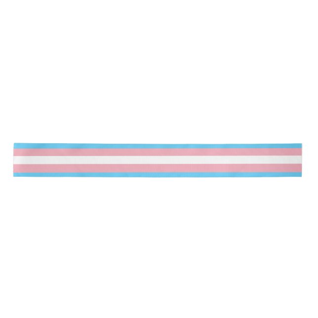 Transgender Satin Ribbon (Front)