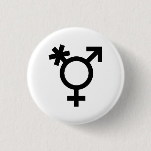 Transgender Symbol Button