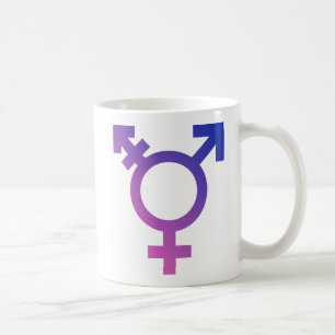 Transgender Symbol Logo Coffee Mug