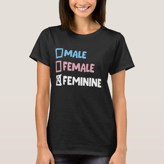 Transgender Transition LGBTQ T-Shirt (Front)