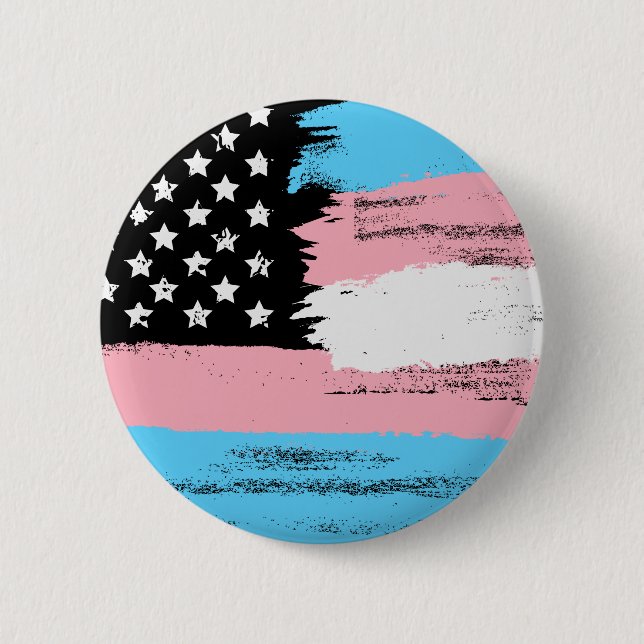 Transgender USA Flag | Button (Front)