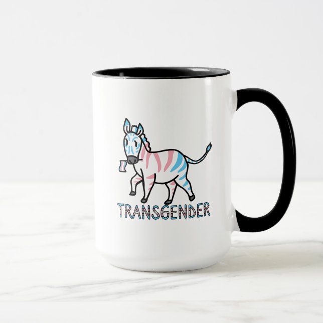 Transgender Zebra Mug (Right)