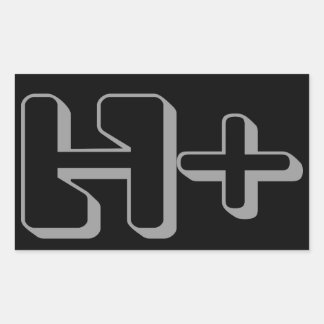 TRANSHUMANISM Symbol Sticker