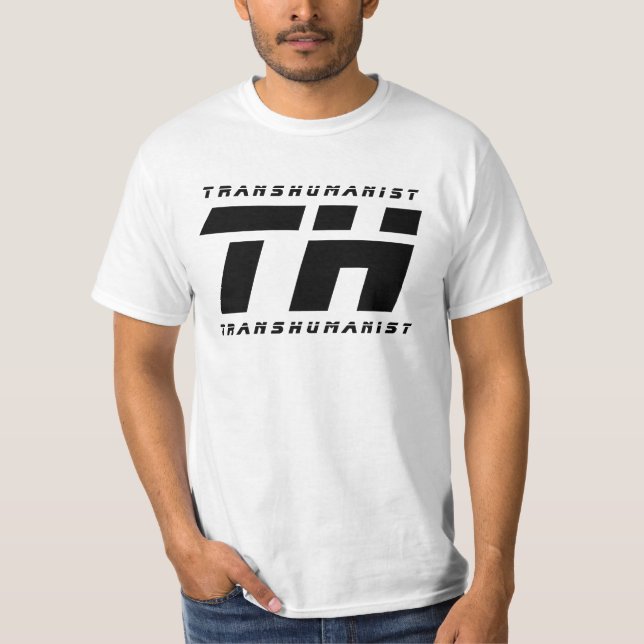 Transhumanist classic men's tee (Front)