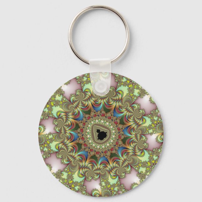 Transit - Fractal Key Ring (Front)