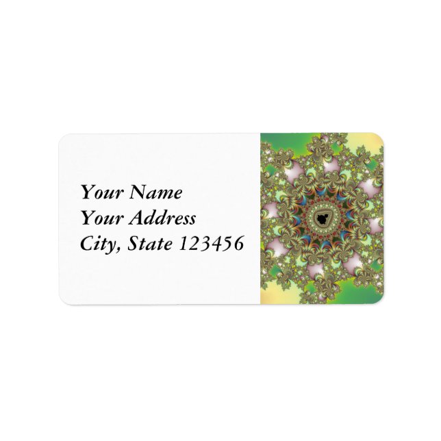 Transit - Fractal Label (Front)