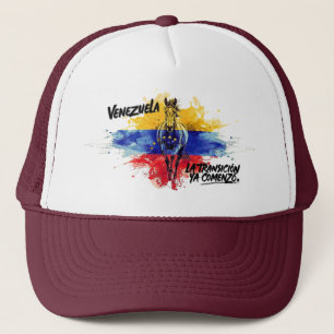 "Transition Has Begun" - Venezuelan Pride Trucker Hat