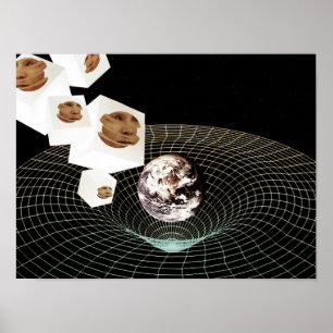 Transition to another dimension poster