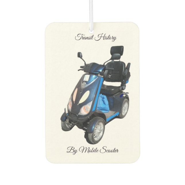 Transitmobilescooter Air Freshener (Front)