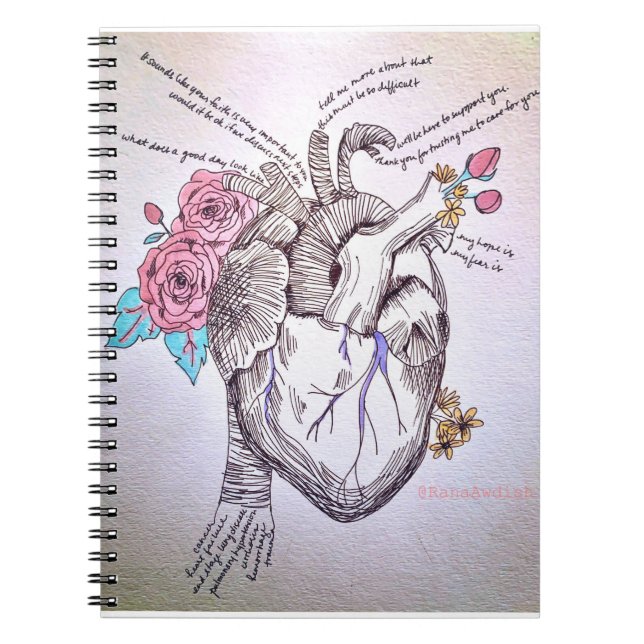 Translating by heart notebook (Front)
