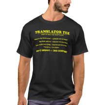 Translator Tee English to Spanish