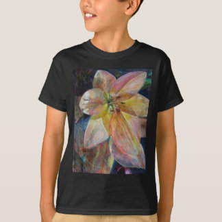 "Translucence" Flower Painting T-Shirt