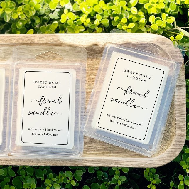 Translucent Clear 2x3" Wax Melt Labels (Creator Uploaded)