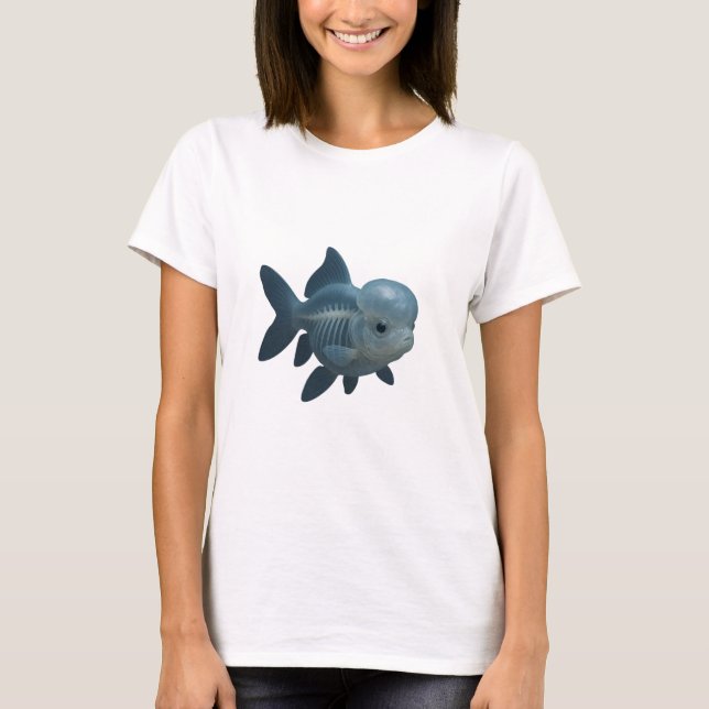 Translucent Fish Anatomy T-Shirt (Front)