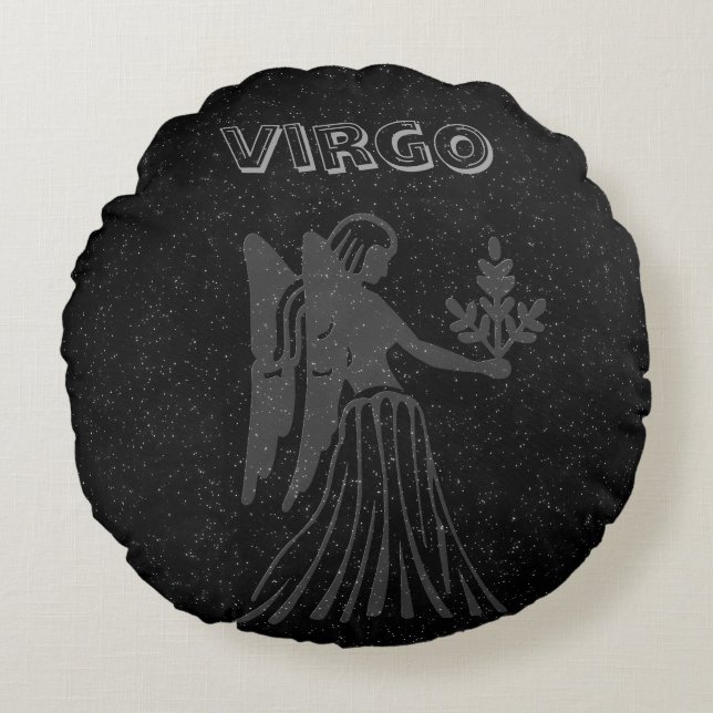 Translucent Virgo Round Cushion (Front)