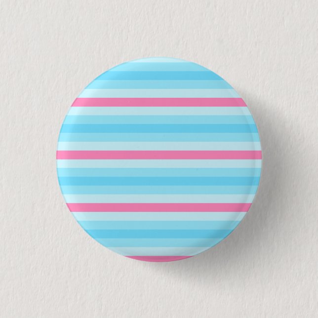 Transmasculine Stripes 3 Cm Round Badge (Front)