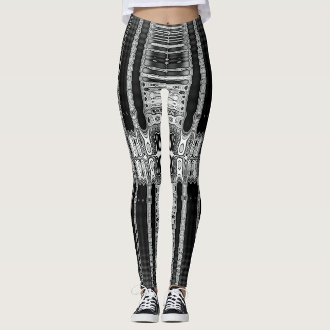Transmission II - No Bones About It. Leggings (Front)
