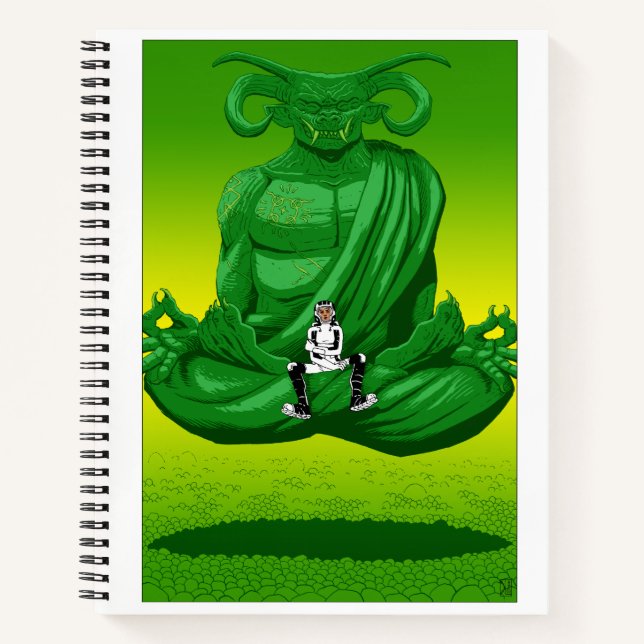 Transmission Six Scifi Adventure Notebook (Front)