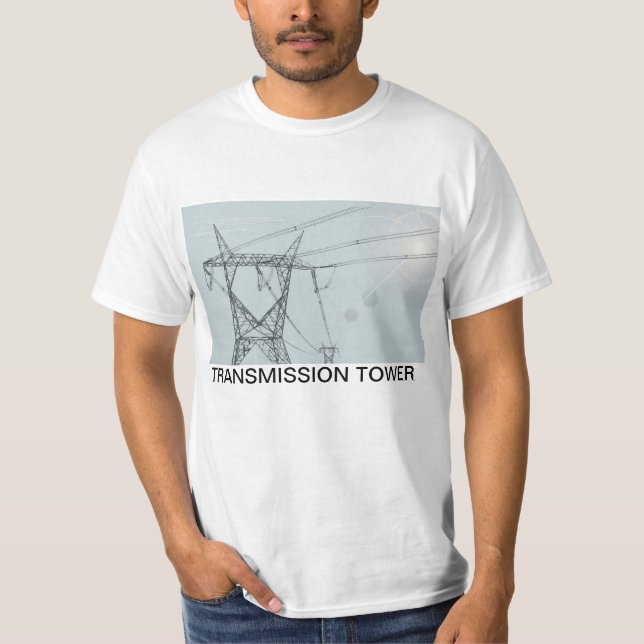 TRANSMISSION TOWERS - TRANSMISSION TOWER T-Shirt (Front)