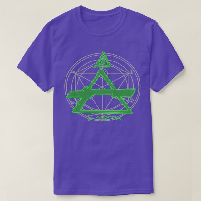 Transmutation Element of Earth T-Shirt (Design Front)
