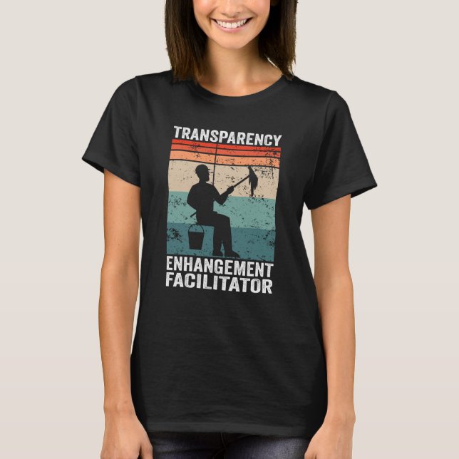 Transparency Enhangement Facilitator Window Cleane T-Shirt (Front)