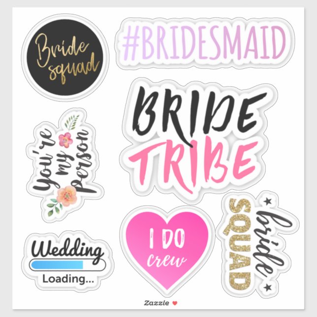 Transparent Bachelorette party car window (Sheet)