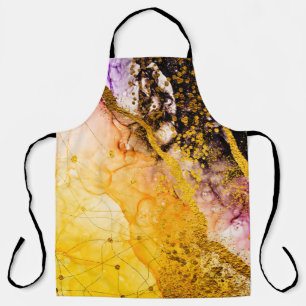 Transparent creativity. Abstract clouds -ART. Mast Apron